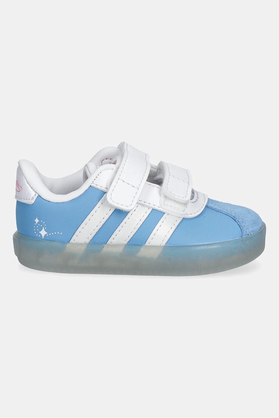 Детские кроссовки VL Court 3.0 Cinderella Adidas, синий — фото 2