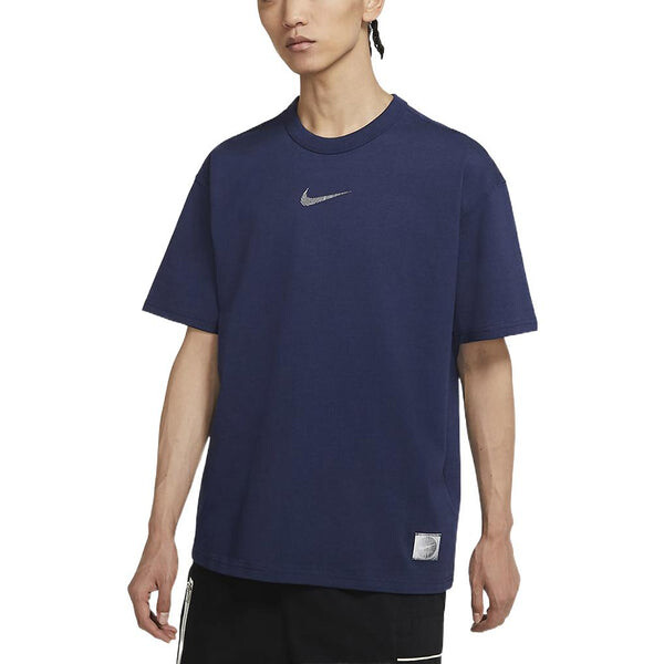 Футболка great unity ss футболка спортивная с коротким рукавом мужская Nike, синий — фото 4