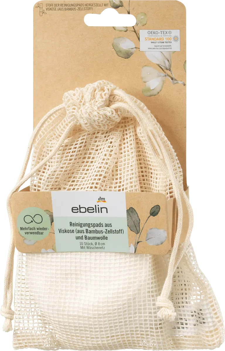 

Чистящие подушечки с сеткой для стирки 10 шт. ebelin