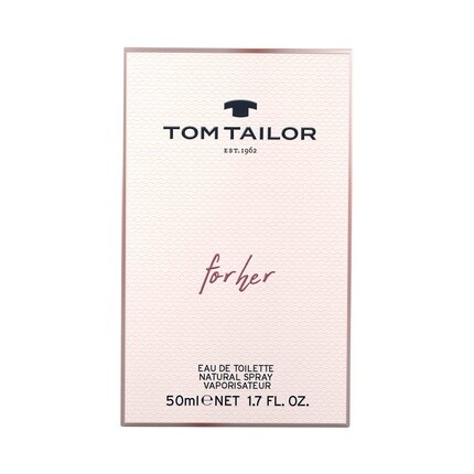 Tom Tailor Women'S Perfume For Her 50ml - Sporty And Elegant Combination Of Peach, Rose, And Musk — фото 3