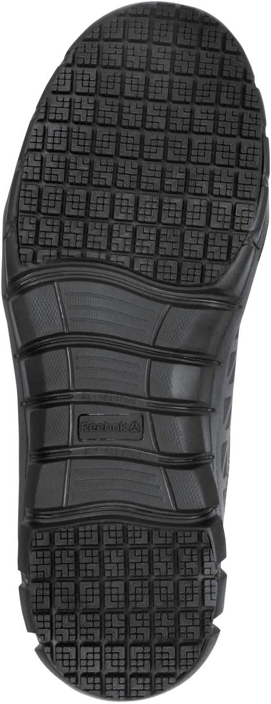 Рабочие кроссовки Reebok Work Sublite Cushion, мужские, черные, спортивный стиль, противоскользящая подошва MaxTrax, мягкий носок — фото 3