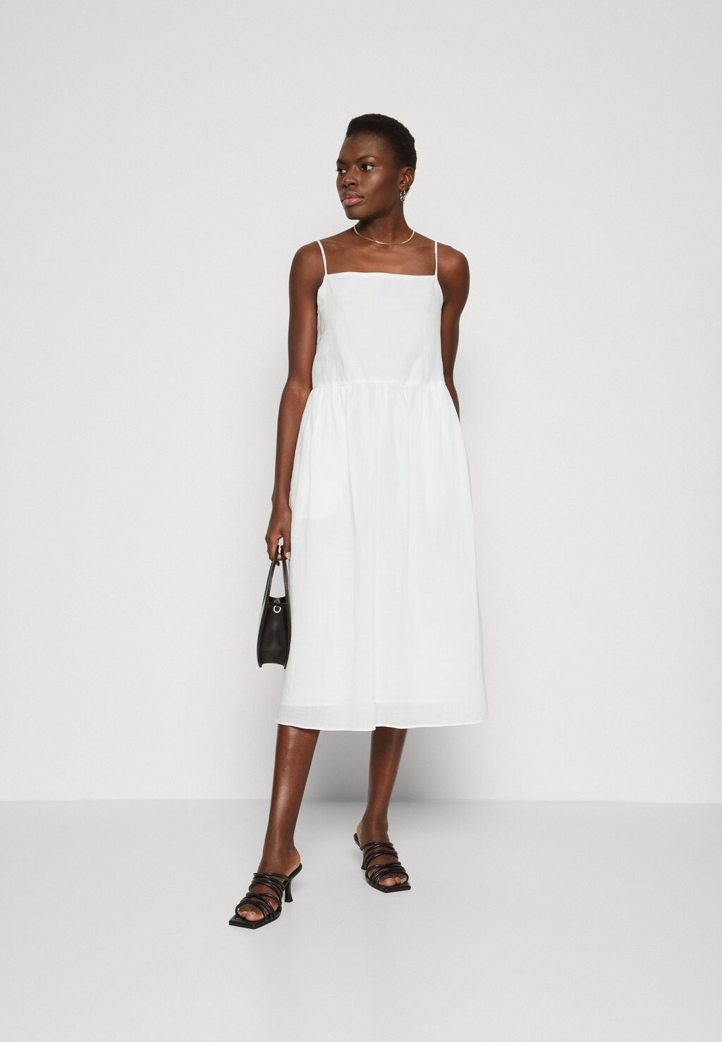 

Дневное платье Midi Slip Dress Tommy Hilfiger, белый