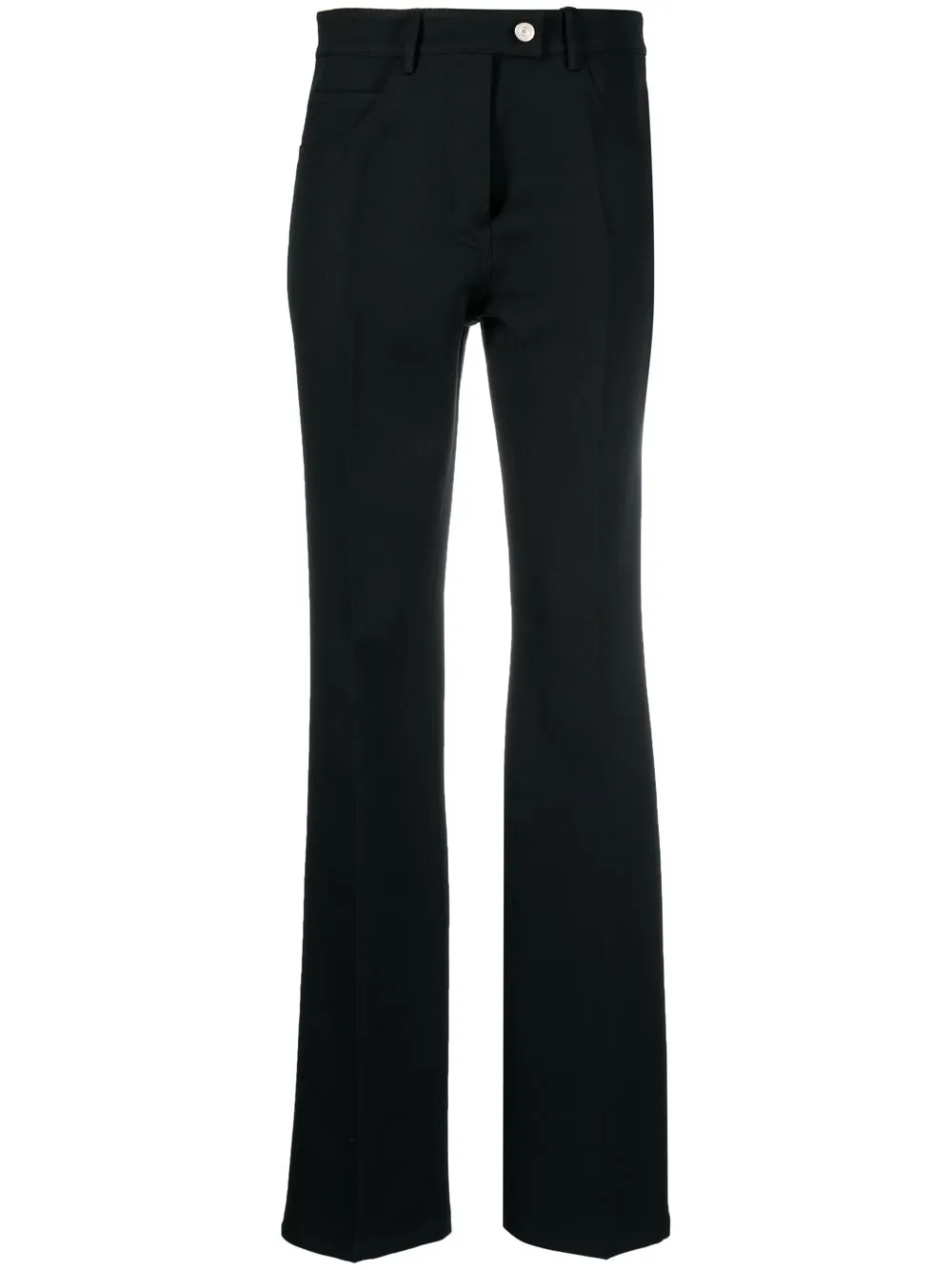 

Брюки bootcut Courrèges, черный