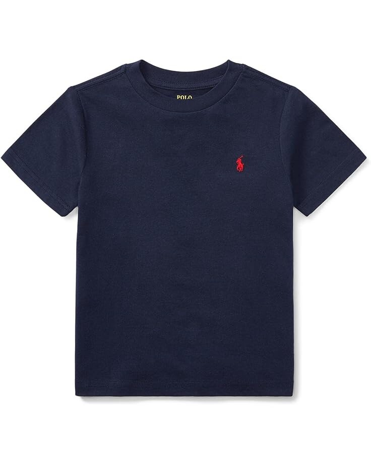 

Толстовка Polo Ralph Lauren Kids Short Sleeve Jersey T-Shirt, цвет Cruise Navy