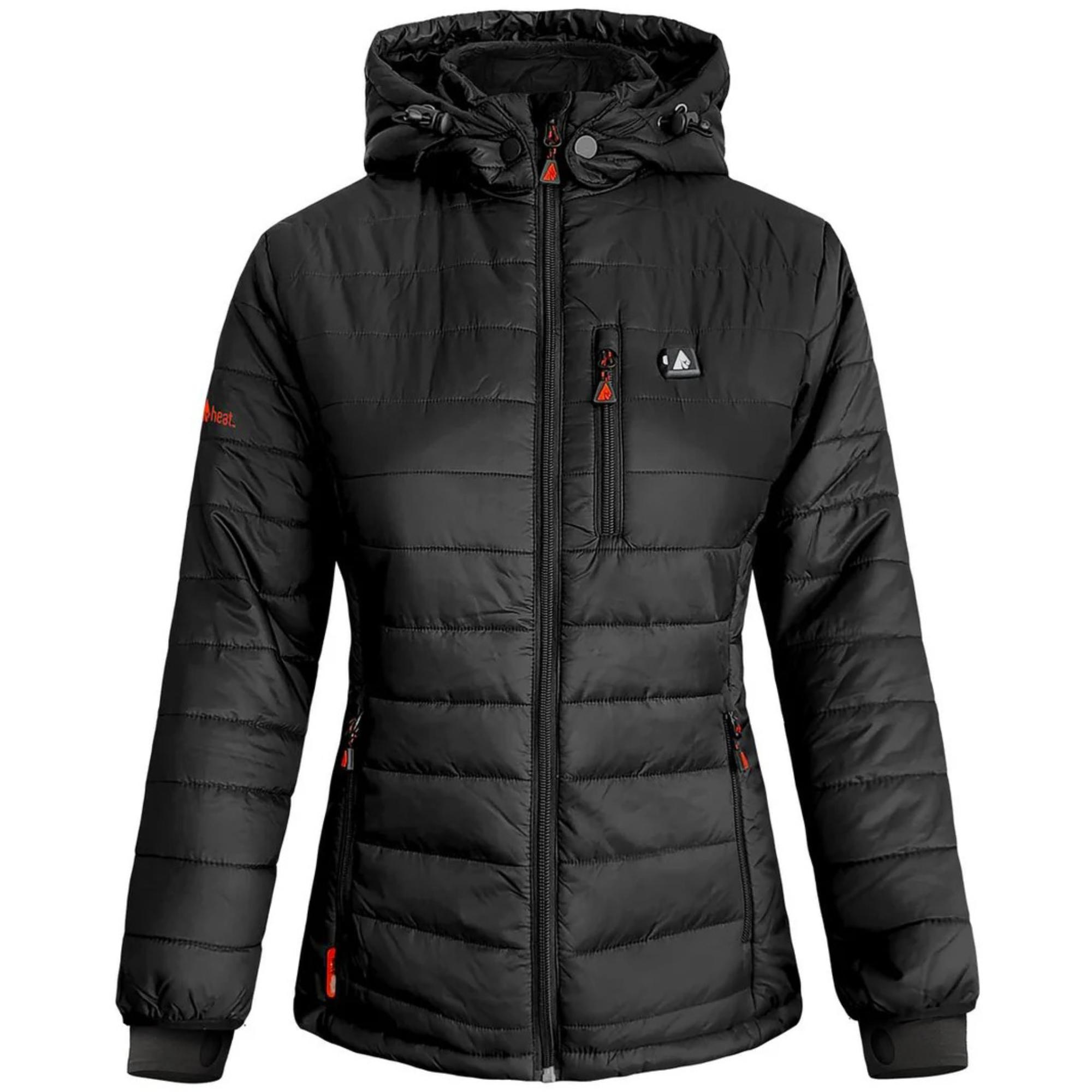 

Женская утепленная куртка-пуховик с подогревом от 5-вольтового аккумулятора ActionHeat, Black