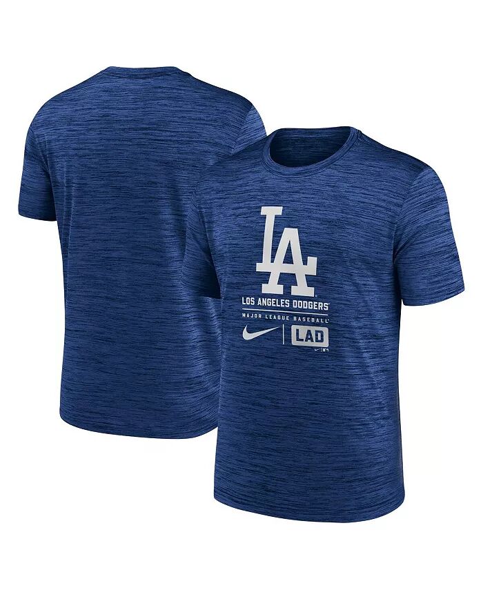 

Футболка мужская Royal Los Angeles Dodgers с большим логотипом Velocity Nike