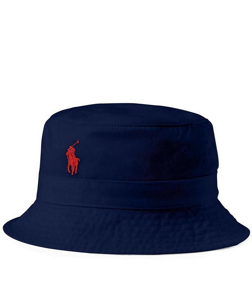 

Панама-ведро Polo Ralph Lauren, синий