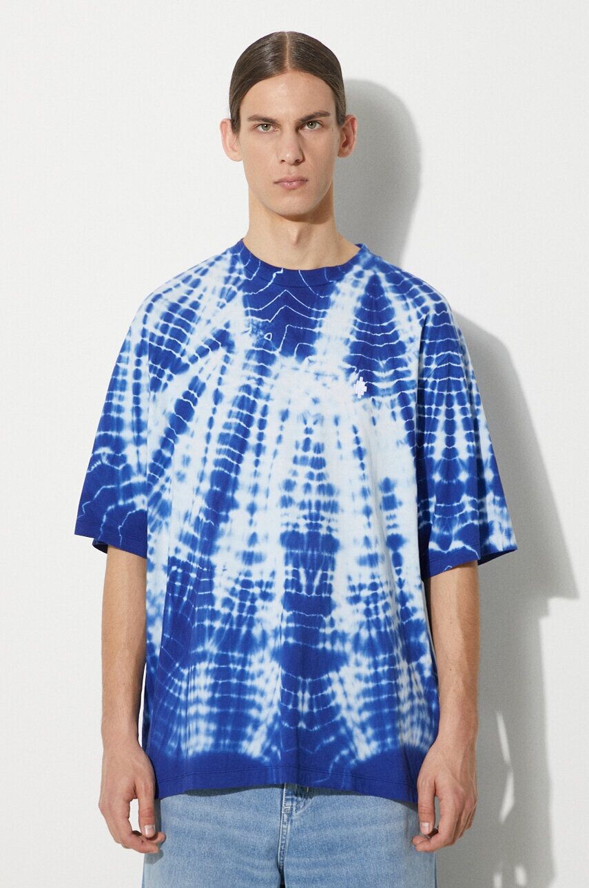 

Хлопковая футболка Aop Soundwaves Over Marcelo Burlon, синий
