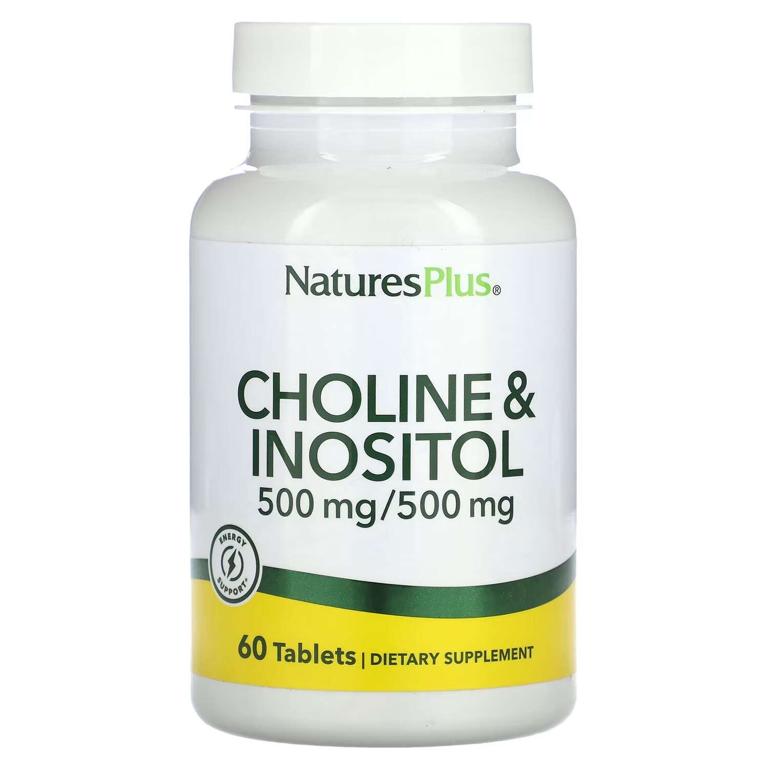 

Холин и Инозитол NaturesPlus, 60 таблеток