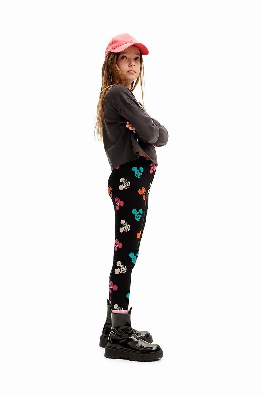 

Леггинсы Desigual для детей МИККИ МАУС, черный