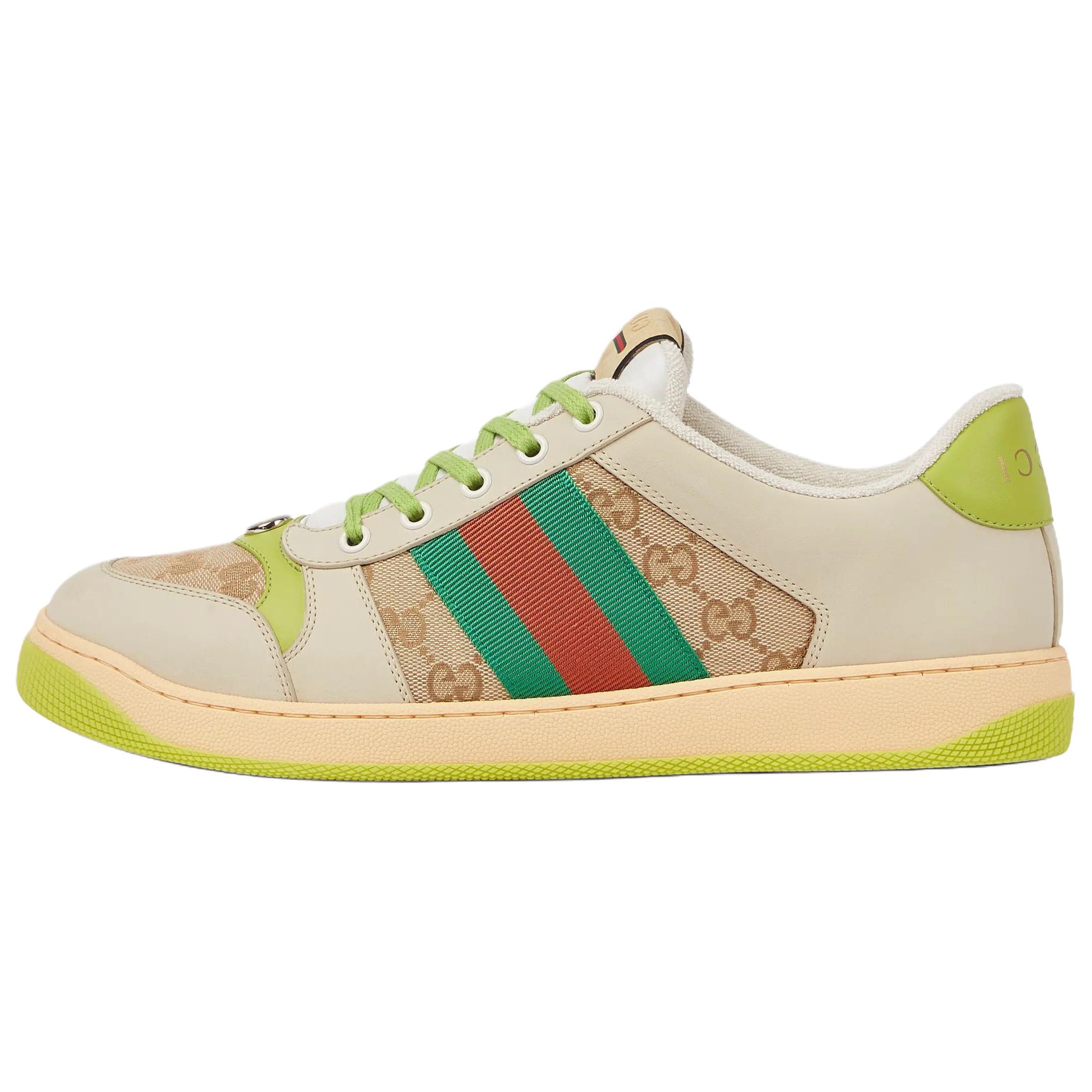 

GUCCI Кроссовки Screener Low Top для скейтбординга, мужские, бирюзовые