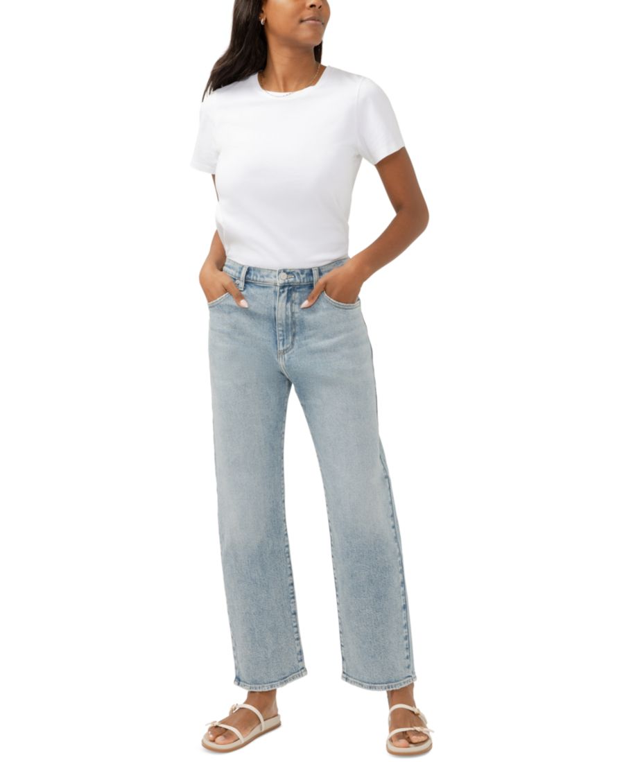 

Джинсы средней посадки прямого кроя в стиле 90-х Silver Jeans Co, Culture