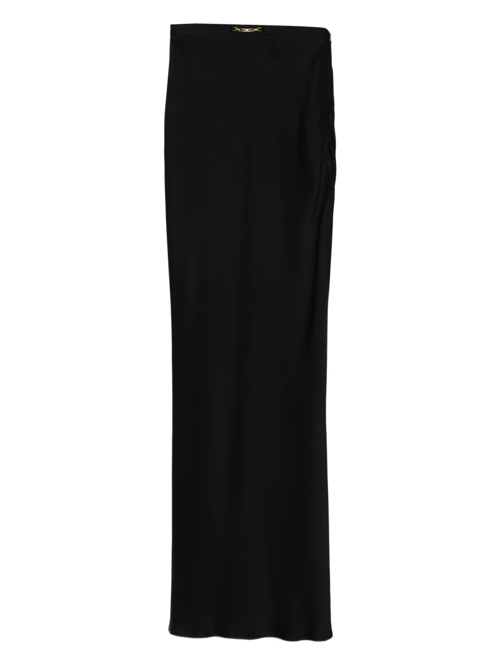 

Юбка макси с цепочкой Elisabetta Franchi, черный