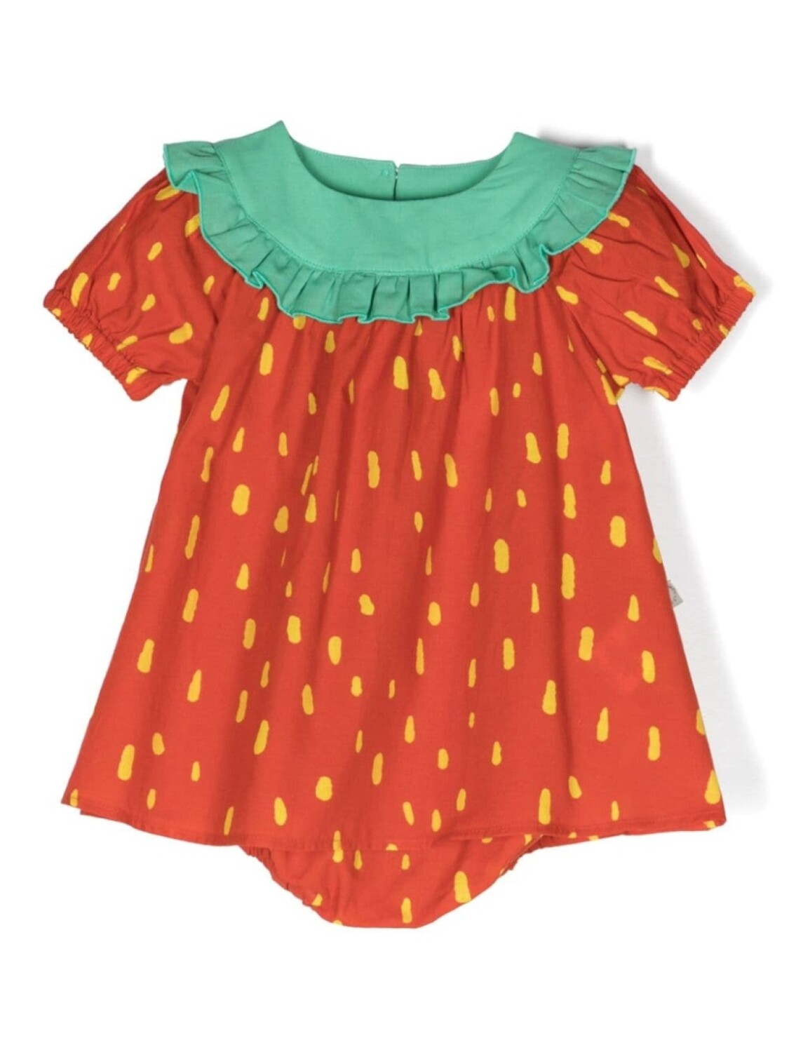 

Stella McCartney Kids комплект из двух платьев с графичным принтом, красный