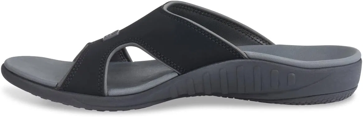 Шлепанцы Spenco Herren Kholo Plus Schiebe-Sandalen, Carbon Pewter — фото 4