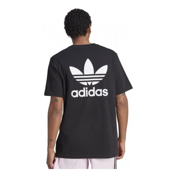Футболка оригиналы adicolor классика сзади трилистник свободная футболка Adidas, черный — фото 2