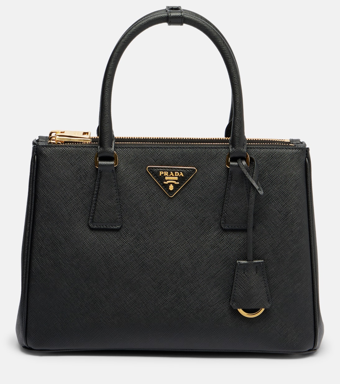 

Сумка-тоут Galleria Medium из кожи Saffiano Prada, черный