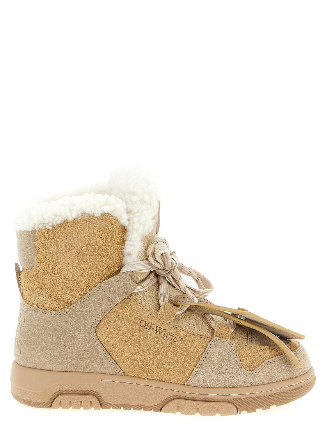 Ботильоны "Winter" OFF-WHITE, бежевый