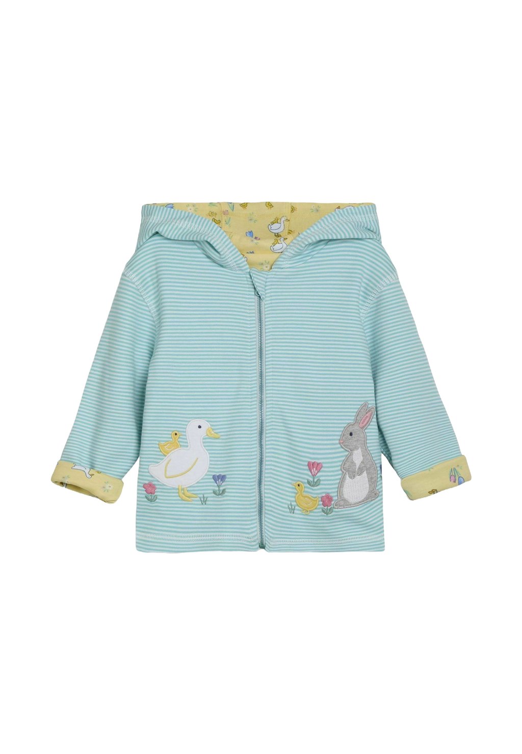 

Толстовка на молнии REVERSIBLE - REGULAR FIT JoJo Maman Bébé, фуксия