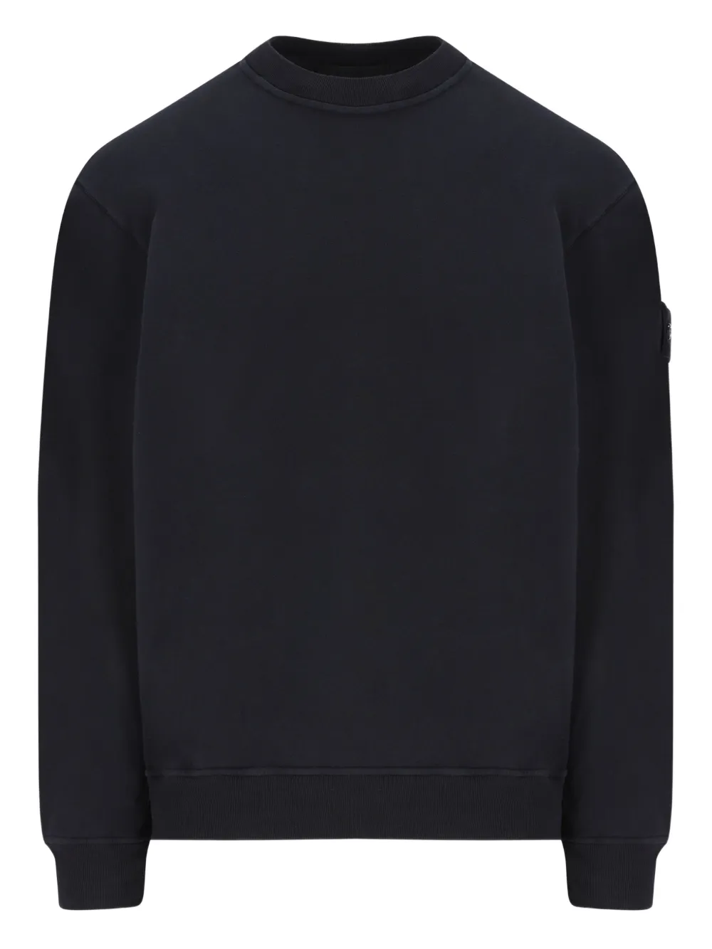 

Хлопковый свитшот с накладными карманами Stone Island, синий