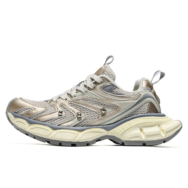 

Кроссовки унисекс с низким верхом Basls, цвет Distressed Silver