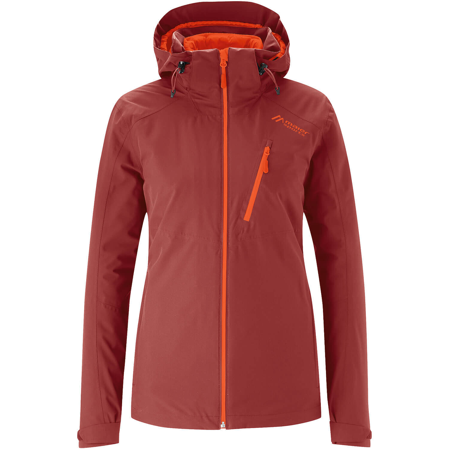 

Куртка софтшелл Maier Sports Doppeljacke Ribut, темно красный