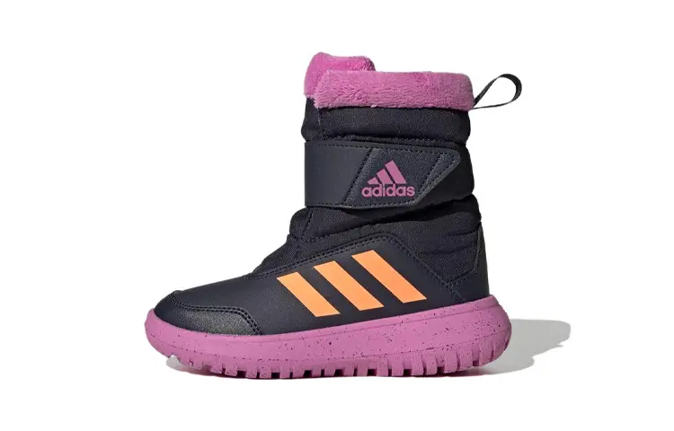 

Ботинки детские WINTERPLAY Kids черные/фиолетовые Adidas
