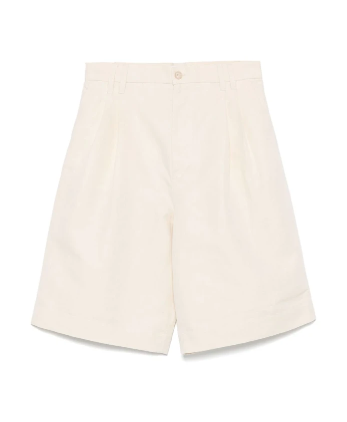 

Белые шорты с застежкой на пуговицы спереди. Filippa K, белый