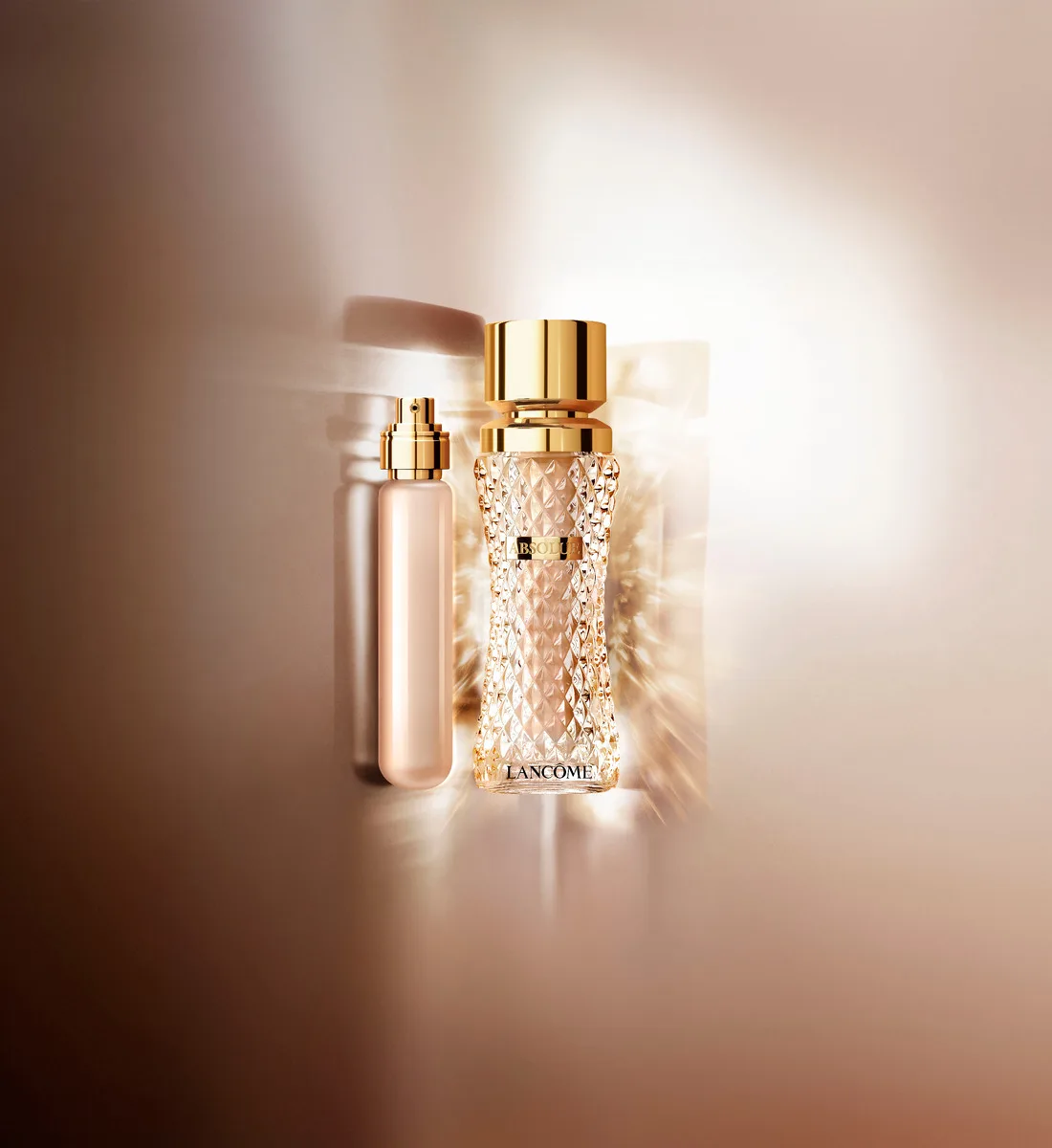 Тональный флюид Lancôme, золотой — фото 3