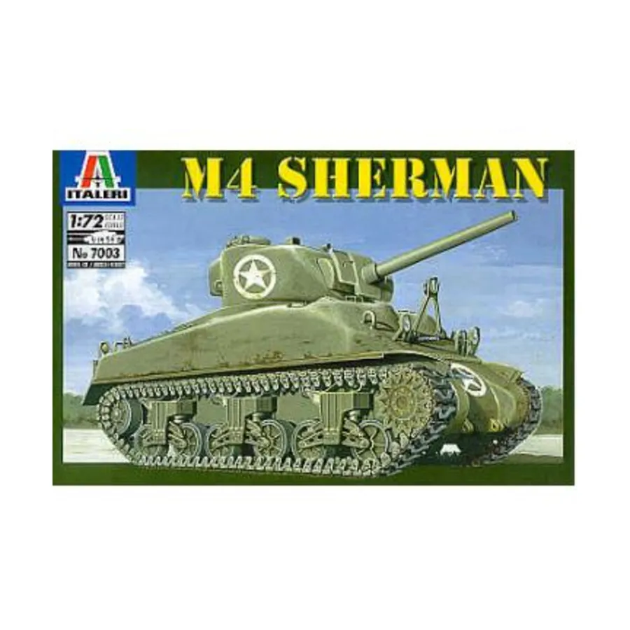 

М4 А1 Шерман (выпуск 2005 г.), Military Vehicles (1:72) (Italeri)