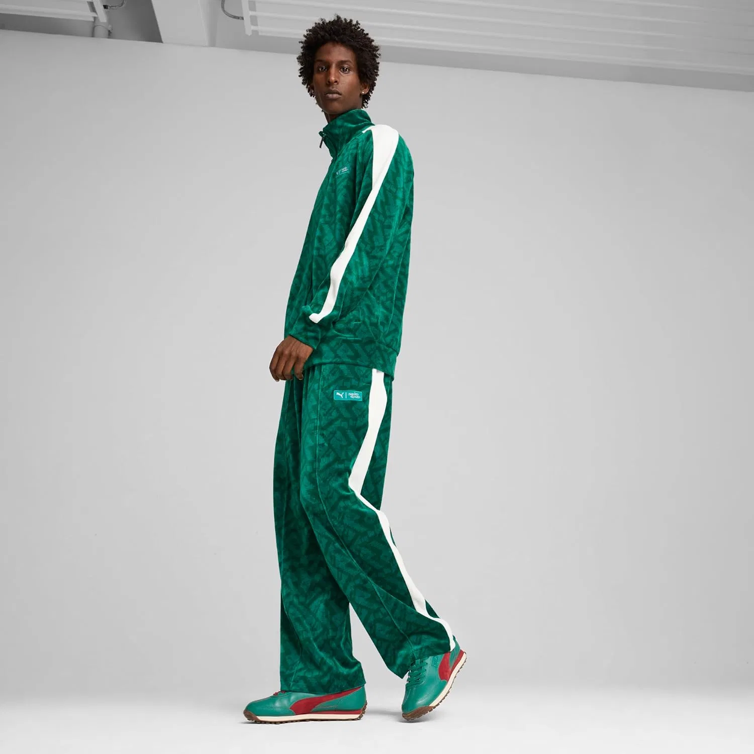 Мужские кроссовки PUMA Squid Game Easy Rider, Intense Red Dark Pine — фото 3