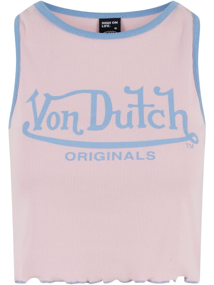 

Топ Von Dutch, розовый