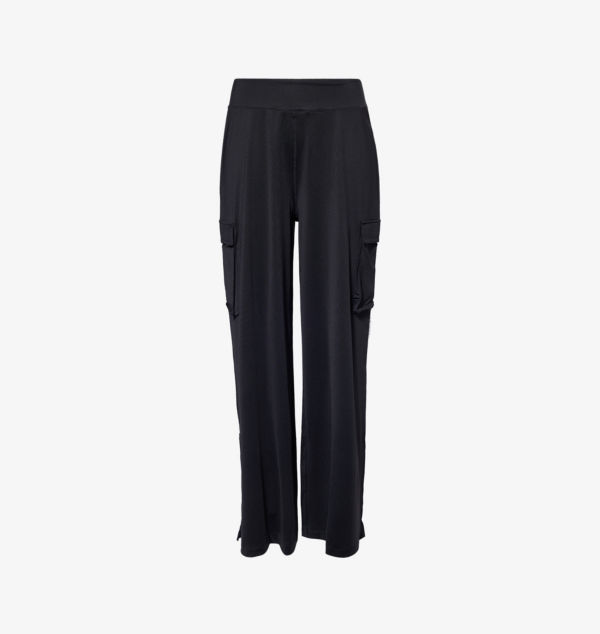 

Расклешенные широкие брюки Gymshark x leana deeb из эластичного трикотажа Gymshark, черный