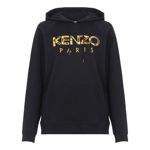 

Свитер logo pattern cotton black Kenzo, черный