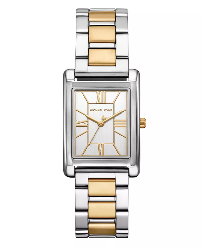 

Женские часы Essex с тремя стрелками и двухтонным стальным корпусом, 26x36 мм Michael Kors