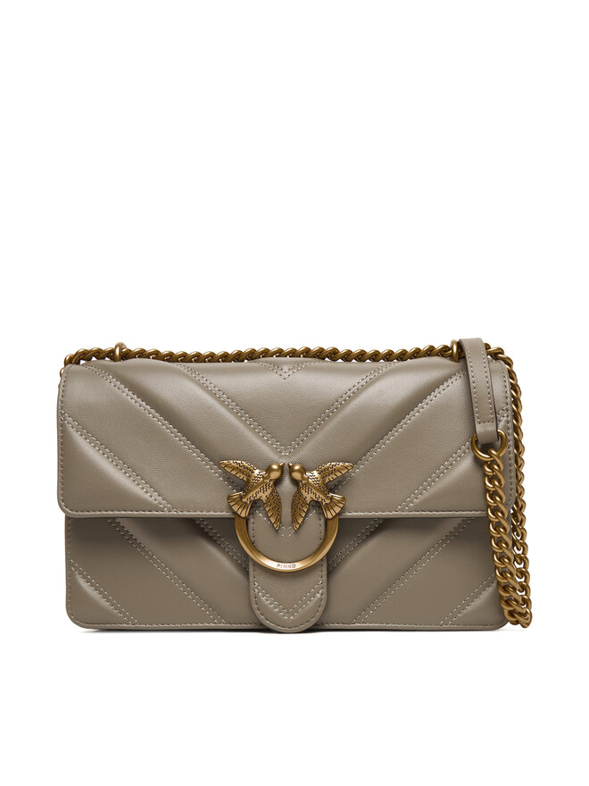 

Сумка через плечо PINKO Love One Classic Light Dc Al 25-26 PLTT 104549 A2OS, серый