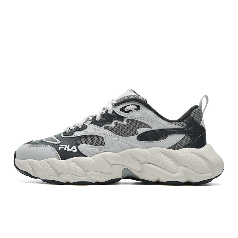 

FILA FERN 2S амортизирующие устойчивые к истиранию дышащие кроссовки с покрытием легкие низкие массивные мужские Moonlight Gray