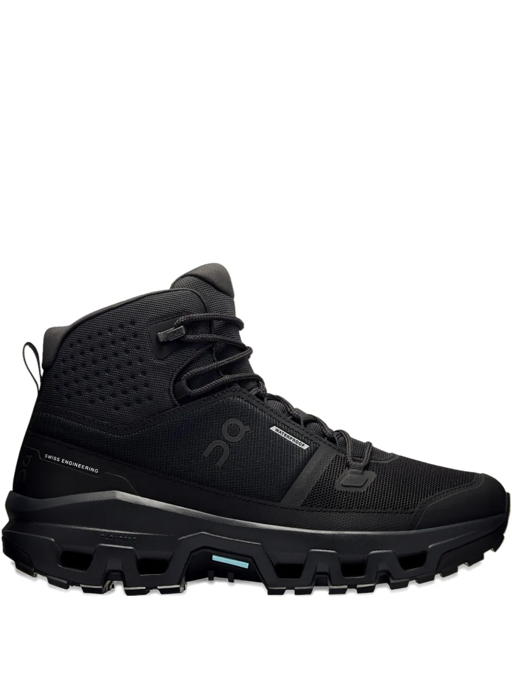 

Кроссовки Cloudrock Mid WP Black On Running, черный