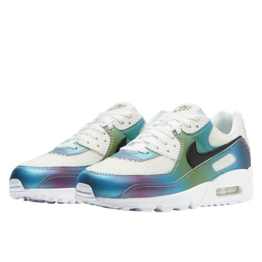 NIKE Кроссовки Air Max 90 Bubble Pack белые — фото 2