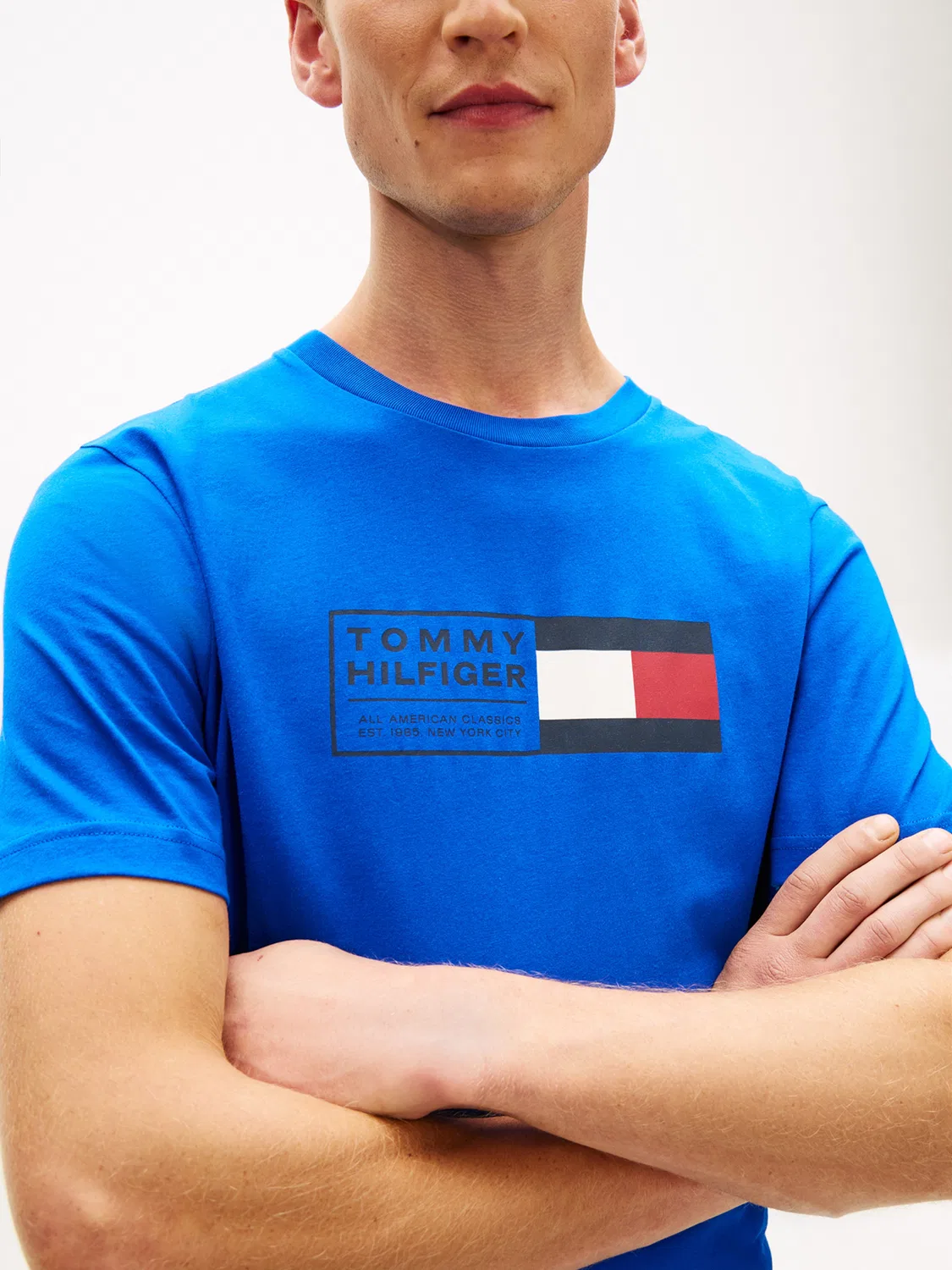 Футболка 'BRAND LOVE' Tommy Hilfiger, Blue/Navy — фото 2