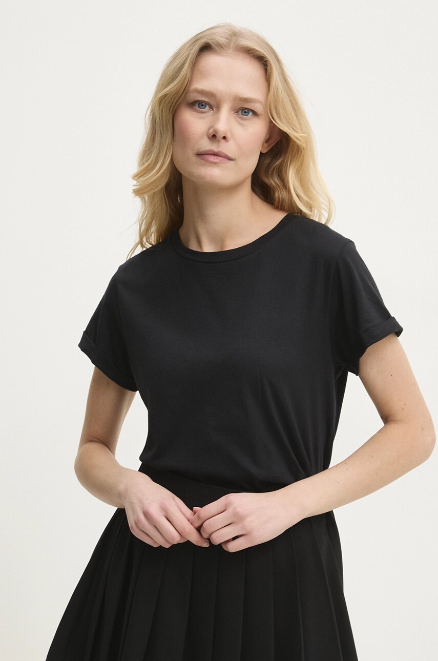 

Футболка из хлопка Answear Lab, черный