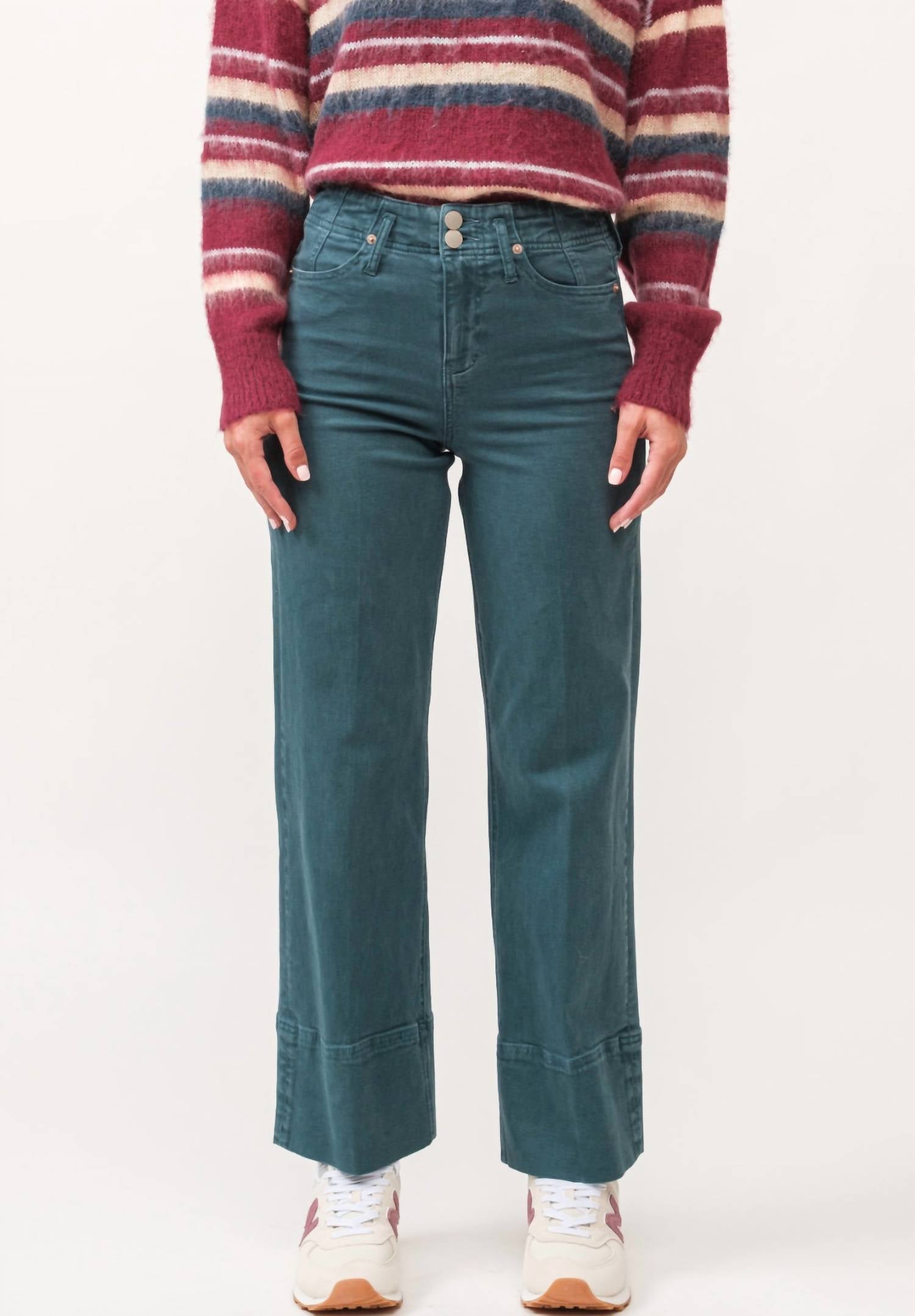 

Джинсы Holly Wide Leg в цвете Deep Teal DEAR JOHN DENIM