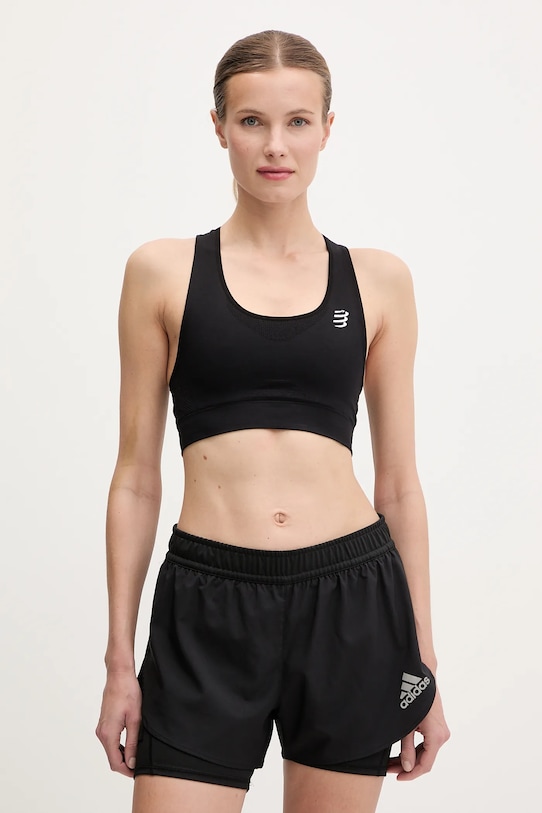 

Спортивный бюстгальтер Feel Free Compressport, черный