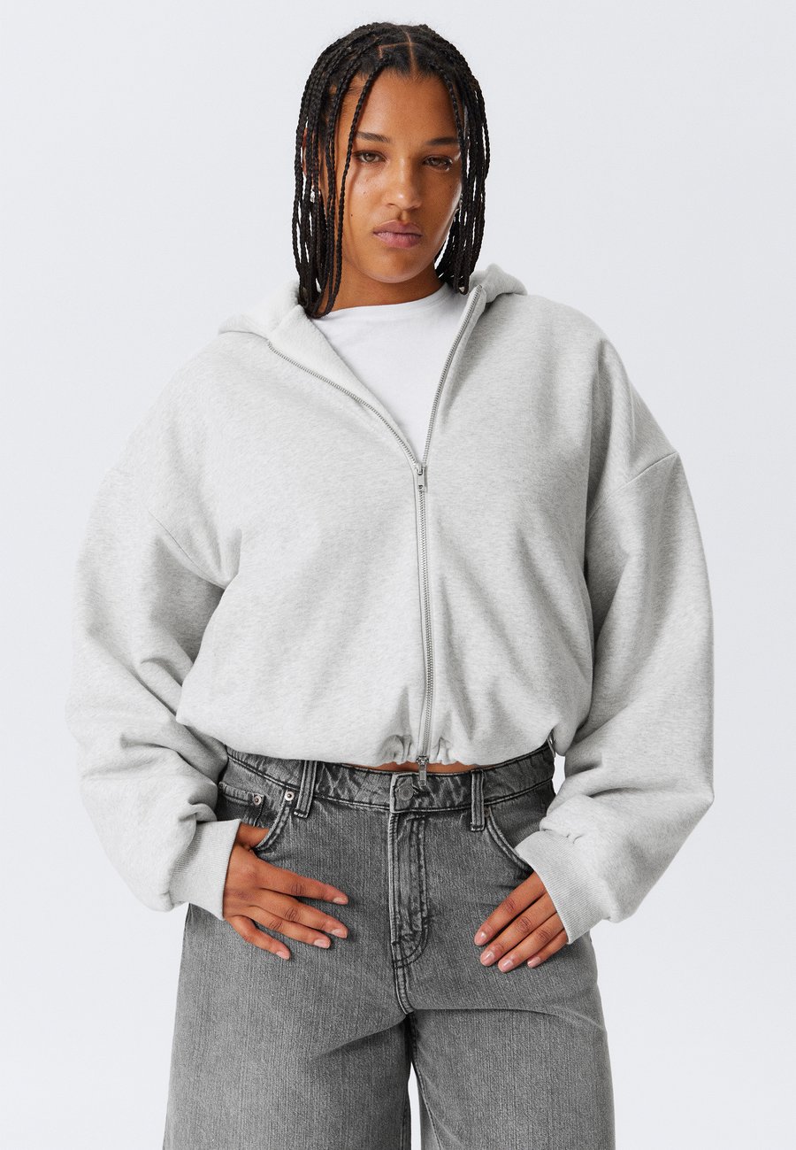 

Худи Weekday HOODIE, Grey Melange/Mottled Grey