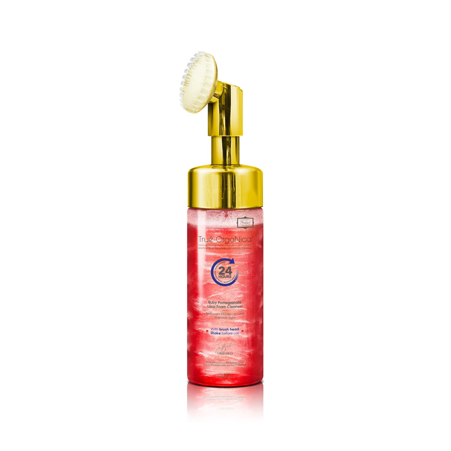 Пенка для умывания True Organica — Ruby Pomegranate Lava Foam Cleanser