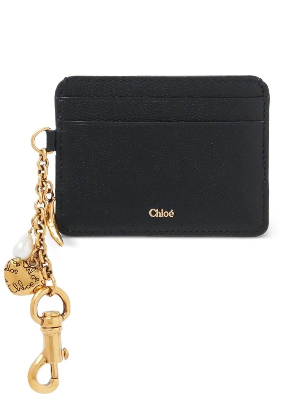 

Кардхолдер с подвеской CHLOÉ, черный