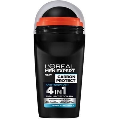 

Loreal, Men Expert Carbon Protect 4в1, антиперспирант для мужчин, 50 мл L'Oreal Paris