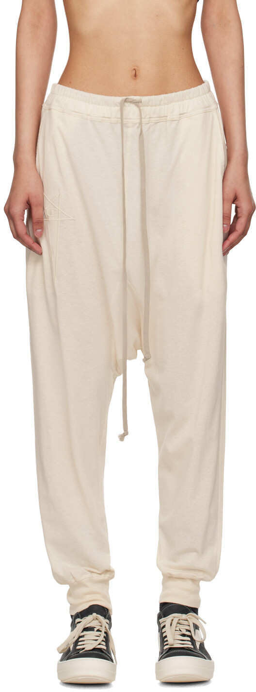 

Брюки Off-White Champion Edition Lounge Rick Owens, Natural