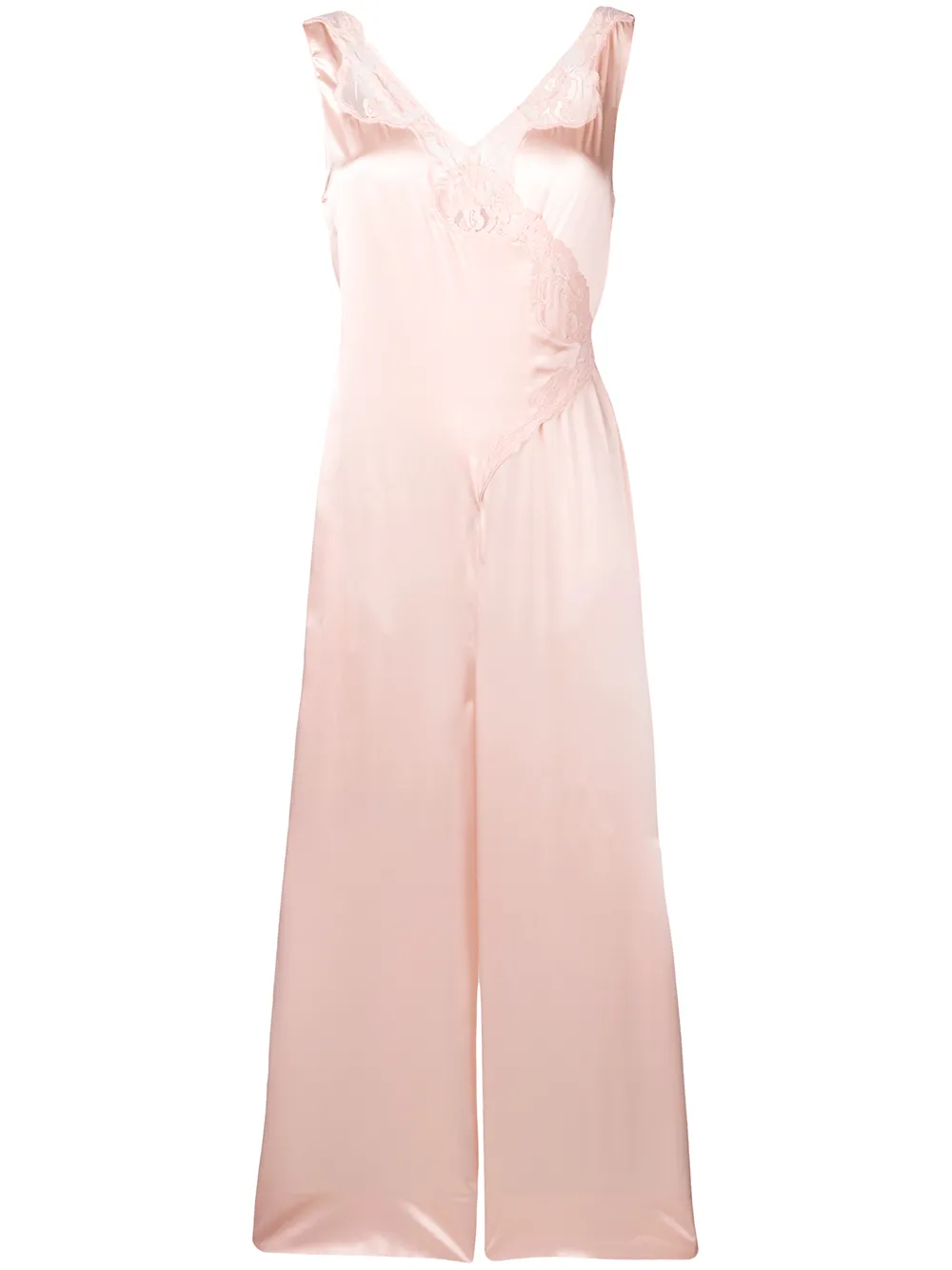 

Комбинезон с кружевом STELLA MCCARTNEY, розовый