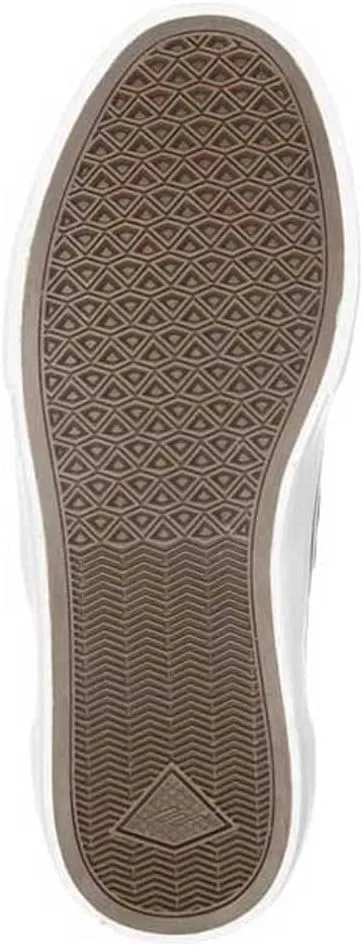Мужские скейтбордистские кроссовки Emerica Provost G6, Black White Gold — фото 3